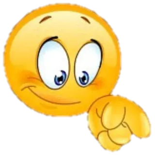 👇 Emoji, Señalando, Sonriendo, Lindo, Feliz telegram sticker