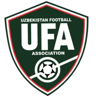 🇺🇿 Uzbekistan Football Association UZBEKISTAN FOOTBALL ASSOCIATION UFA uzbekistan, football, soccer, sports, logo, ufa, emblem telegram sticker