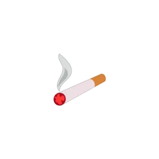 🚬 cigarette, smoking, tobacco, smoke, addiction telegram sticker