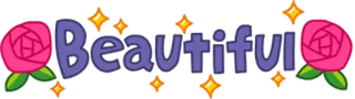 🤩 Beautiful cantik, mawar, berkilau, bunga, lucu, positif, indah telegram sticker