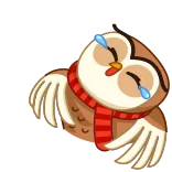 Polar Owl telegram stickers
