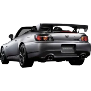 🚙 автомобиль, машина, транспортное средство, спорткар, Honda S2000 telegram sticker