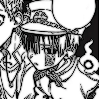🔭 Hanako Toilet-bound Hanako-kun Anime, Manga, Hanako, Toilet-Bound Hanako-kun, Personnage, Fantôme telegram sticker