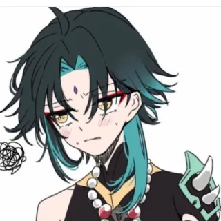 🪀 Xiao Genshin Impact Anime, Juego, Genshin Impact, Xiao, Personaje, Videojuego telegram sticker