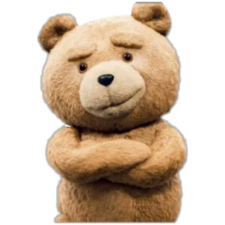 🙃 Ted テディベア, コメディ, 映画, 大人向けユーモア telegram sticker