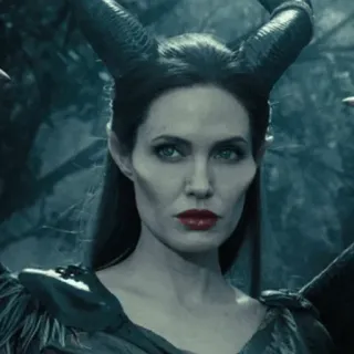 🥀 Maleficent Bösewicht, Fantasy, Film, Böse, Hexe, Hörner whatsapp sticker