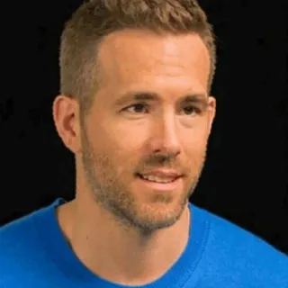 🔮 Ryan Reynolds Ryan Reynolds, aktor, selebriti, potret, pria telegram sticker