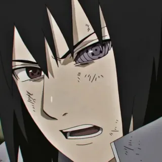 🍚 Sasuke Naruto Anime, Mangá, Ninja, Sasuke, Naruto, Uchiha, Rinnegan, Sharingan telegram sticker