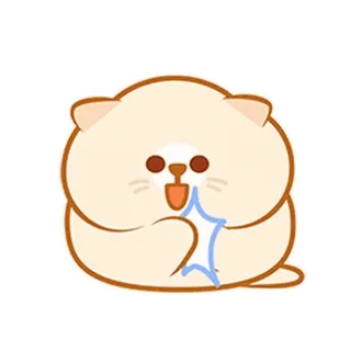 ⭐ dier, schattig, kawaii, vrolijk whatsapp sticker