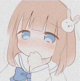🍨 动漫, 可爱, 女孩, 卡哇伊 telegram sticker