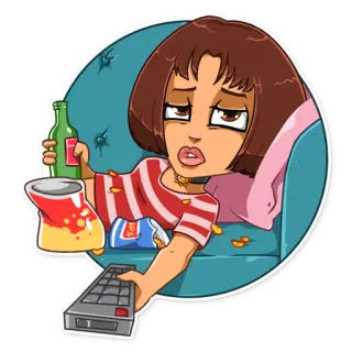 Mathilda telegram stickers