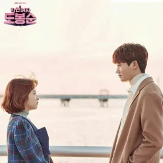 💑 Strong Woman Do Bong-soon 앁녀자 도봉순 Korean drama, romantic comedy, Do Bong-soon, Strong Woman telegram sticker