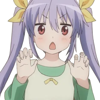 😱 动漫, 女孩, 卡通, 角色, 可爱 telegram sticker