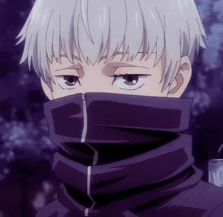 ☁️ Toge Inumaki Jujutsu Kaisen Аниме, Jujutsu Kaisen, Тоге Инумаки, Персонаж telegram sticker