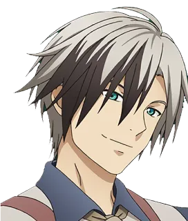 😏 Anime, Personaggio, bello, ragazzo, uomo, Animazione whatsapp sticker