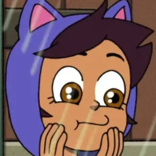 🥺 Luz Noceda The Owl House cartoon, animated, character, Luz Noceda, The Owl House, Disney telegram sticker