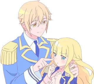 👉 Anime, Kreskówka, Słodkie, Para, Romans, Miłość telegram sticker