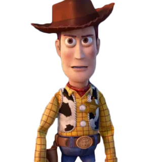 😉 Woody Toy Story Woody, Toy Story, Disney, Pixar, cowboy, sceriffo telegram sticker