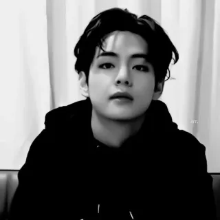 🖤 V K-pop, BTS, V, chanteur, idole, coréen, célébrité whatsapp sticker