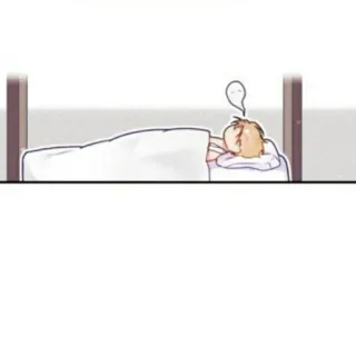 ⛲️ tidur, kartun, tempat tidur, orang, tidur telegram sticker