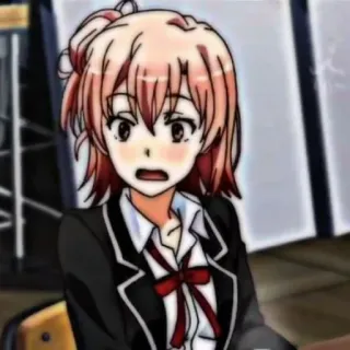 🖇 anime, cartoon, meisje, schooluniform telegram sticker