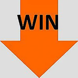 👍 WIN vittoria, freccia, successo, vincitore telegram sticker