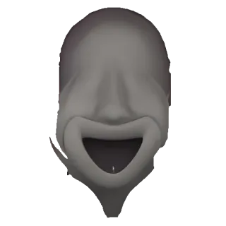 🥑 Emoji, Faccia, Espressione, Maschera, Spaventoso telegram sticker
