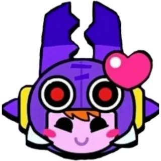 😘 스티커, 캐릭터, 귀여운, 게임, 디지털 아트 telegram sticker
