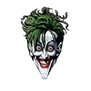 🃏 The Joker El Joker, villano, DC Comics, payaso, cómic telegram sticker