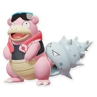 ☀️ Slowbro pokemon, flagadoss, pokemon eau, pokemon psy telegram sticker