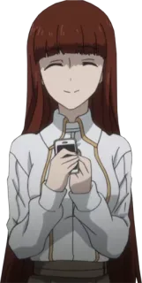 Steins;Gate 0 Sticker Pack :: @Sticker_San whatsapp stickers