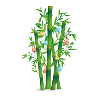 🎍 bamboo, plant, decoration, ornament, festive, foliage, green, tropical telegram sticker