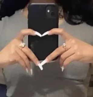 💟 heart, hands, fingers, love, nails, jewelry, fashion telegram sticker