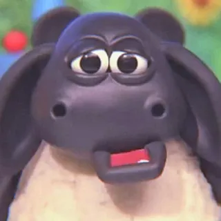 🍄 Shaun Shaun the Sheep Shaun, vita da pecora, Pecora, Personaggio dei cartoni animati, Stop motion telegram sticker