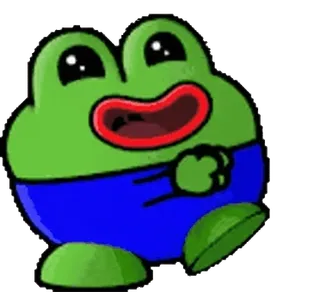 👏 Pepe the Frog pepe, grenouille, mème, mème internet, émoticône telegram sticker