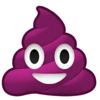 💩 Emoji, cacca, carino, cartoni animati telegram sticker