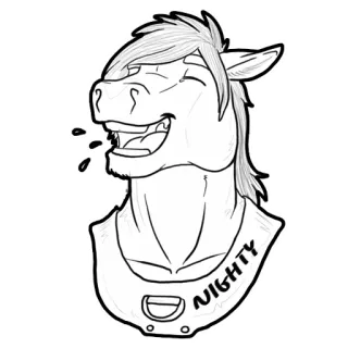 Nighty telegram stickers