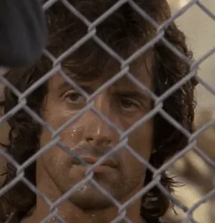 🩸 Rambo stallone, wojna w wietnamie, żołnierz, film telegram sticker