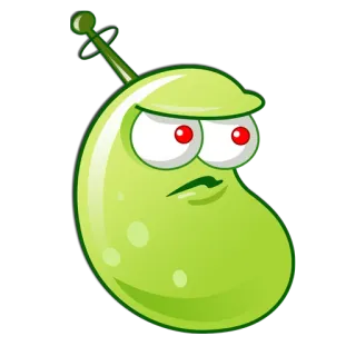 😠 plants vs zombies, โคมไฟต้นไม้ telegram sticker