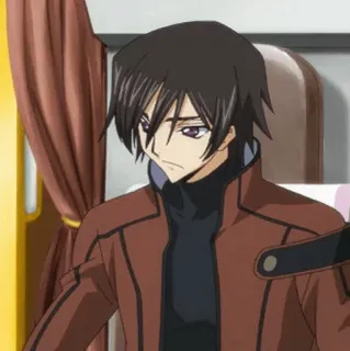 🥀 Lelouch Lamperouge Code Geass Anime, Personaggio, Lelouch, Code Geass, Serie TV whatsapp sticker