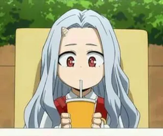 🌊 Eri My Hero Academia Anime, My Hero Academia, Eri, Kawaii, Mignon, Manga telegram sticker
