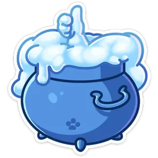 Зимний Котялок (@TgSticker) whatsapp stickers