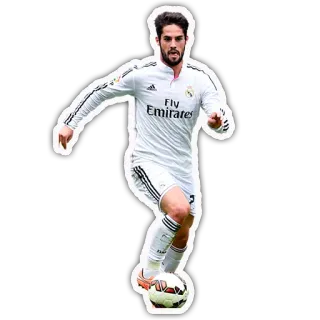 ️ futebol, jogador, esporte, real madrid whatsapp sticker