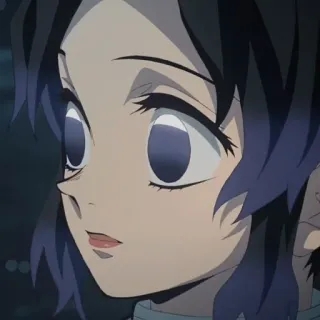 💜 Shinobu Kocho Demon Slayer Anime, Demon Slayer, Shinobu Kocho, Manga, Postać, Hashira telegram sticker