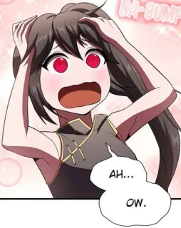 🍡 AH... OW. 애니메이션, 만화, 만화영화, 표정, 상처 telegram sticker