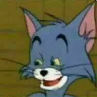 😆 Tom Cat Tom and Jerry cartone animato, gatto, divertente, meme, animazione, personaggio whatsapp sticker