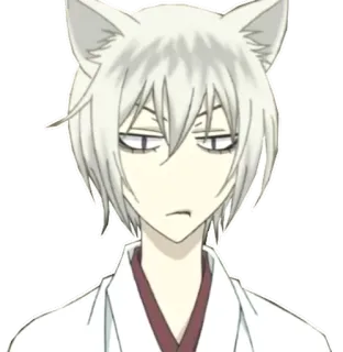 😠 Tomoe Kamisama Kiss anime, fox, manga, kitsune, Tomoe, Kamisama Kiss telegram sticker