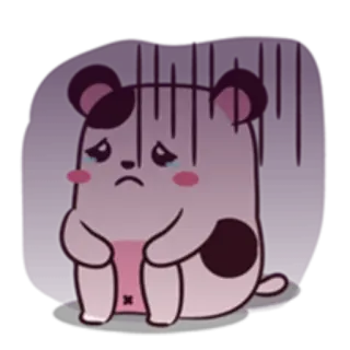 😑 triste, pleurs, déprimé, anxieux, stressé, contrarié whatsapp sticker