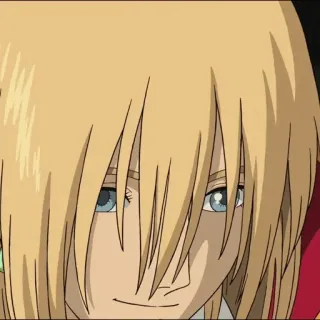 🐇 Howl Howl's Moving Castle Anime, Película, El castillo ambulante, Personaje, Howl telegram sticker
