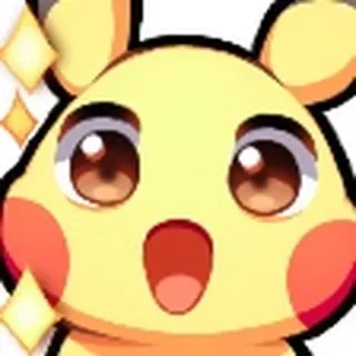 😮 Cartone animato, Carino, Giallo, Animale telegram sticker